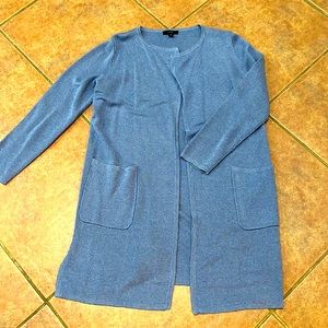 Jcrew long sweater jacket - never worn - XS